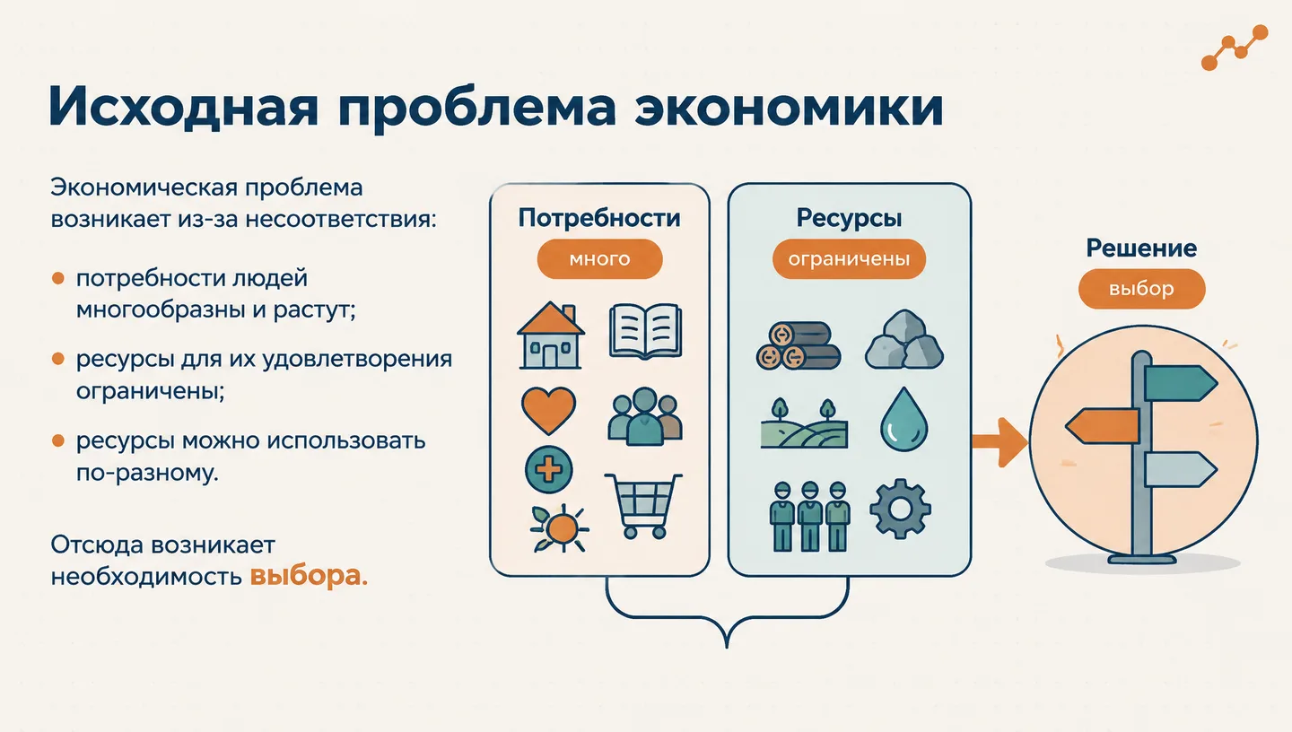Исходная проблема экономики