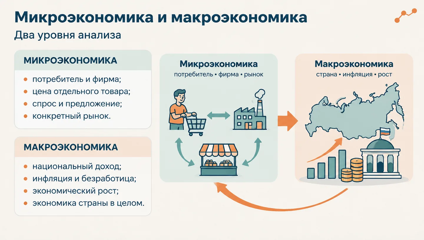 Микроэкономика и макроэкономика
