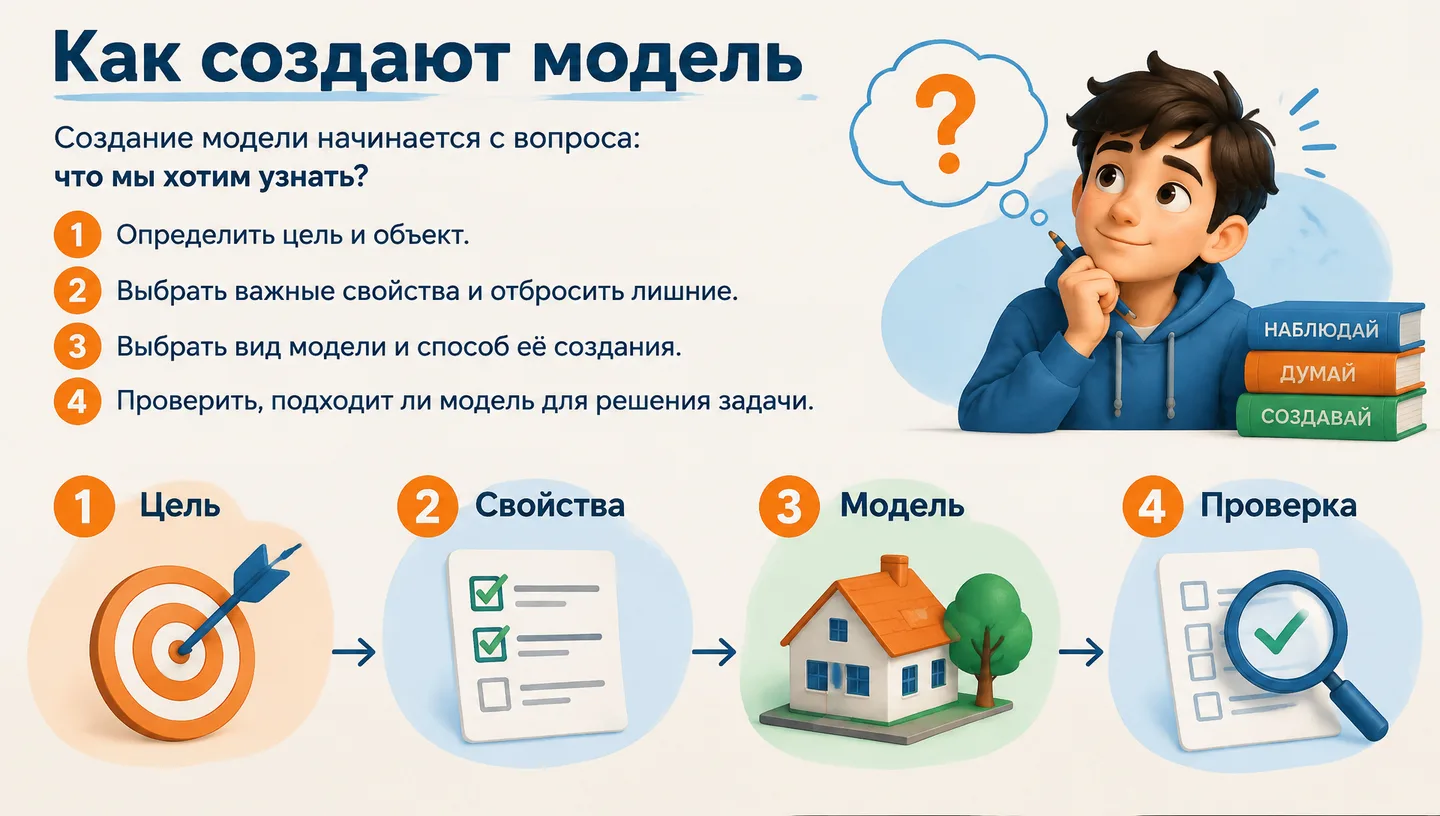 Как создают модель