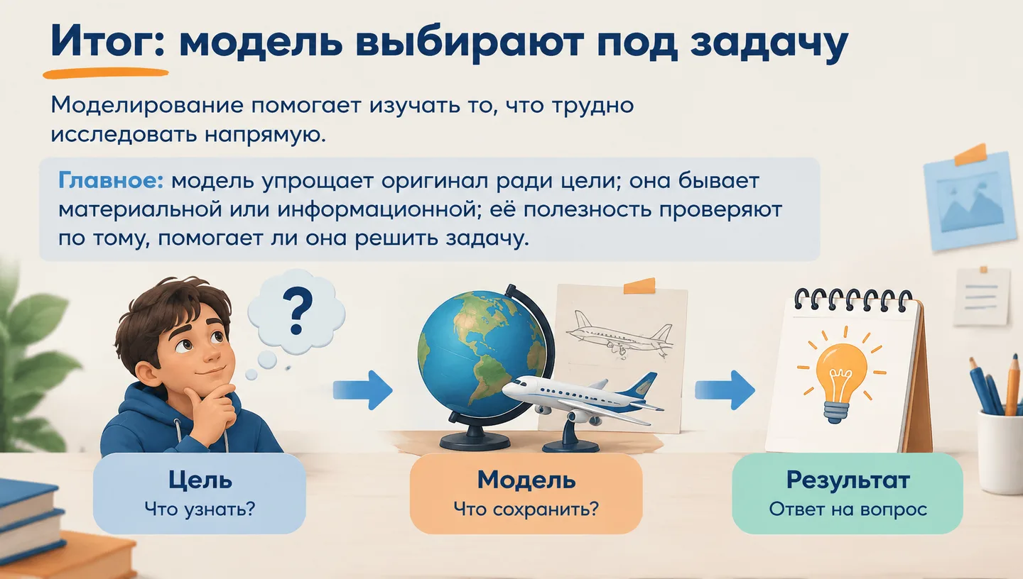 Итог: модель выбирают под задачу