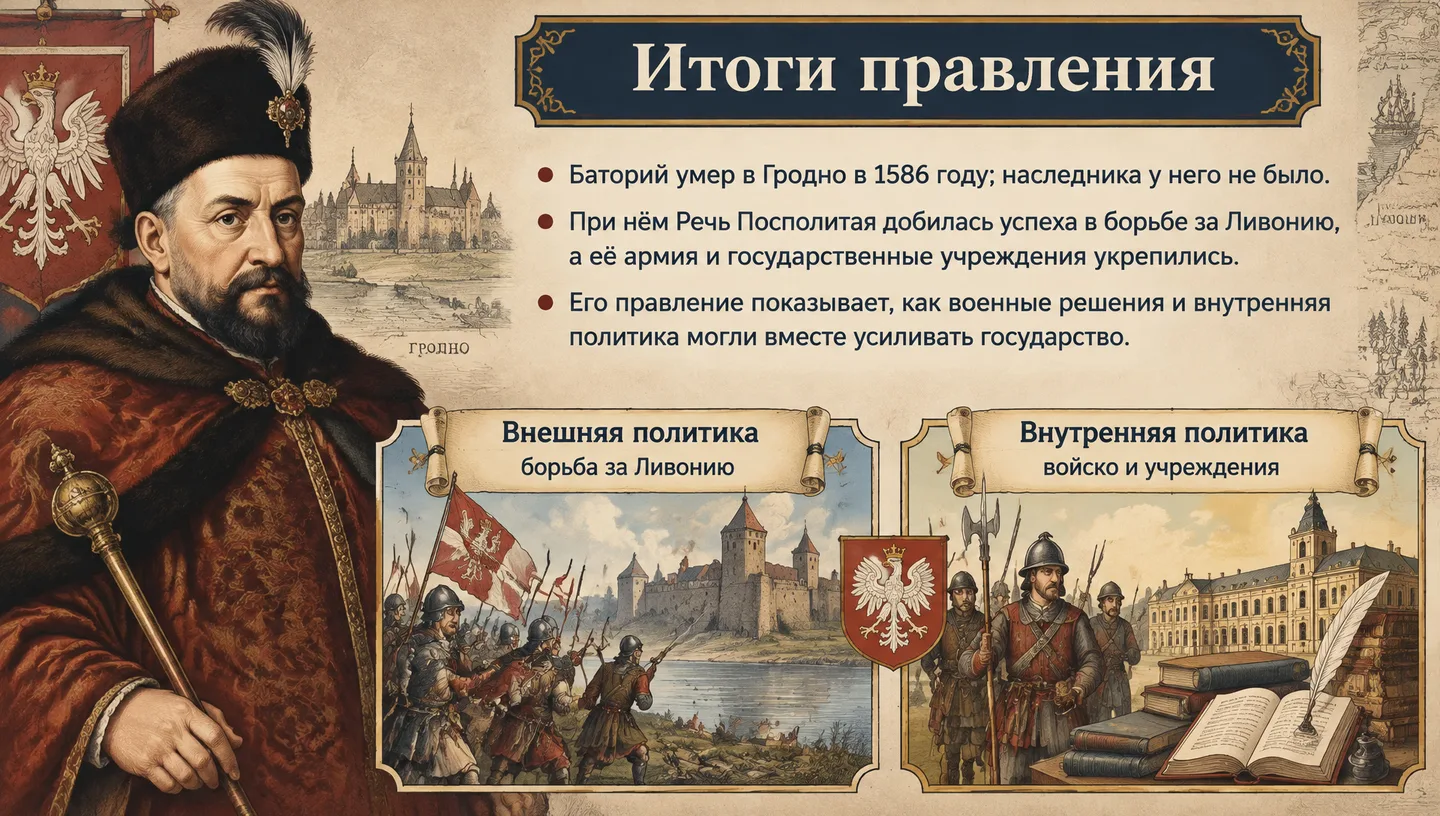 Итоги правления