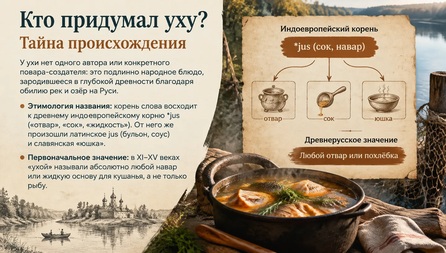 Кто придумал уху? Тайна происхождения