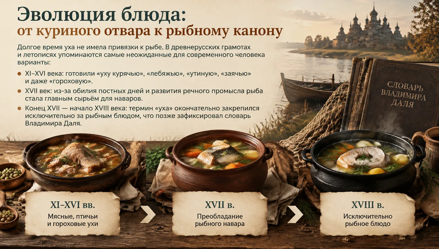 Эволюция блюда: от куриного отвара к рыбному канону
