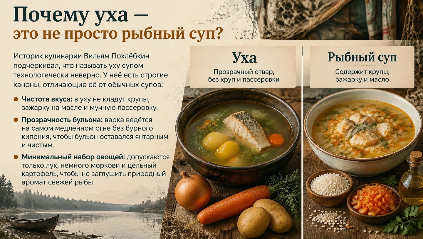 Почему уха — это не просто рыбный суп?