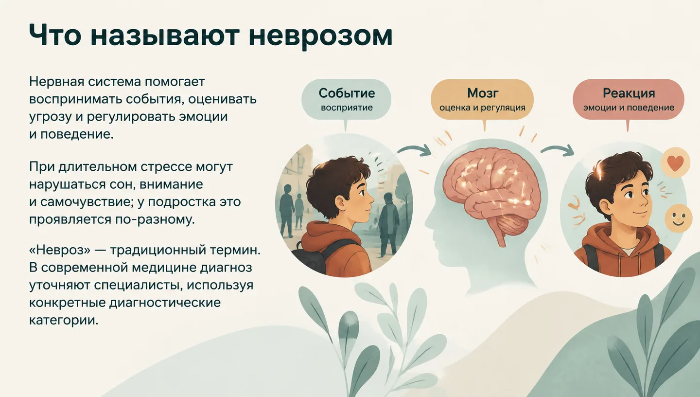 Что называют неврозом