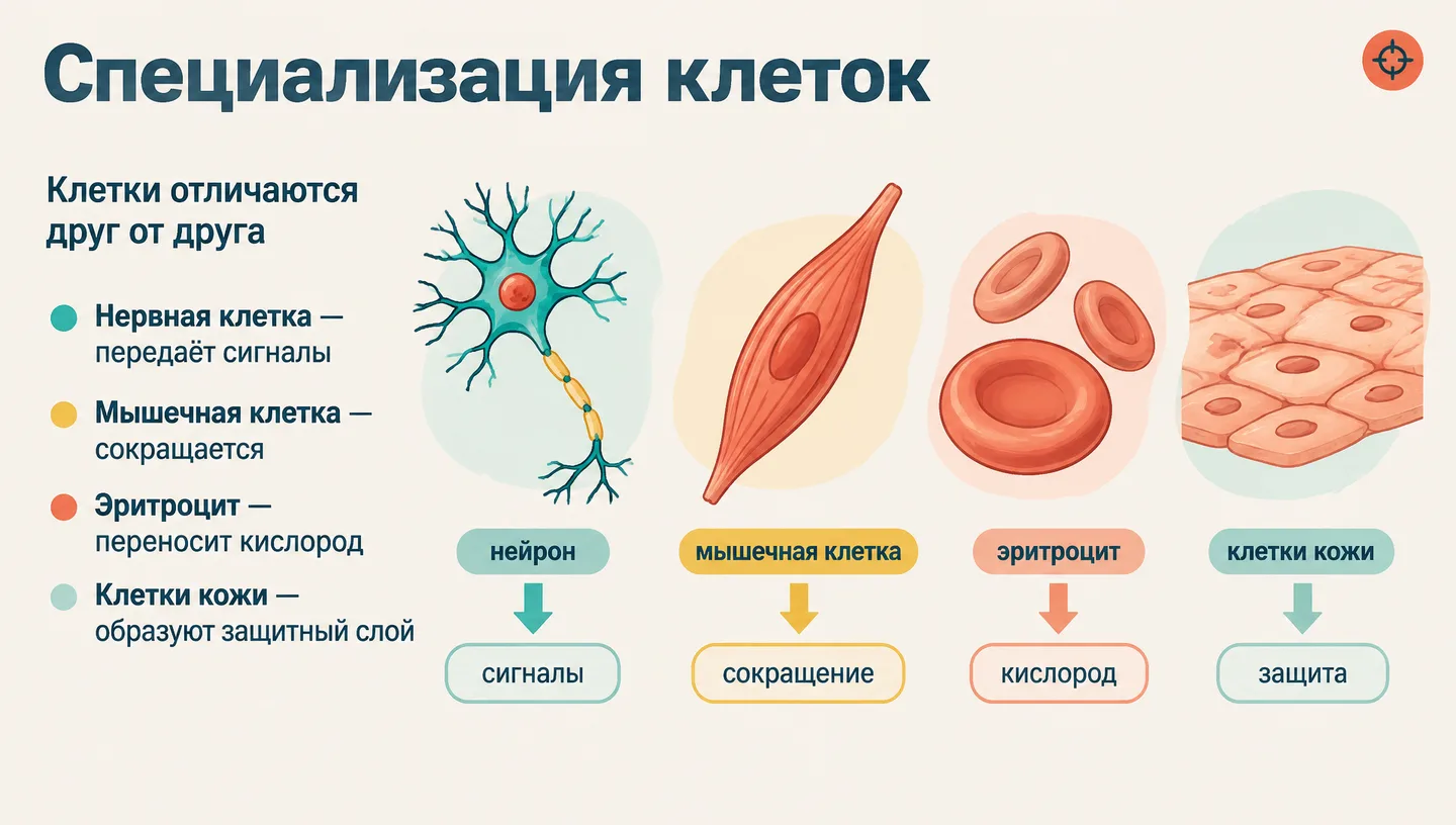 Специализация клеток
