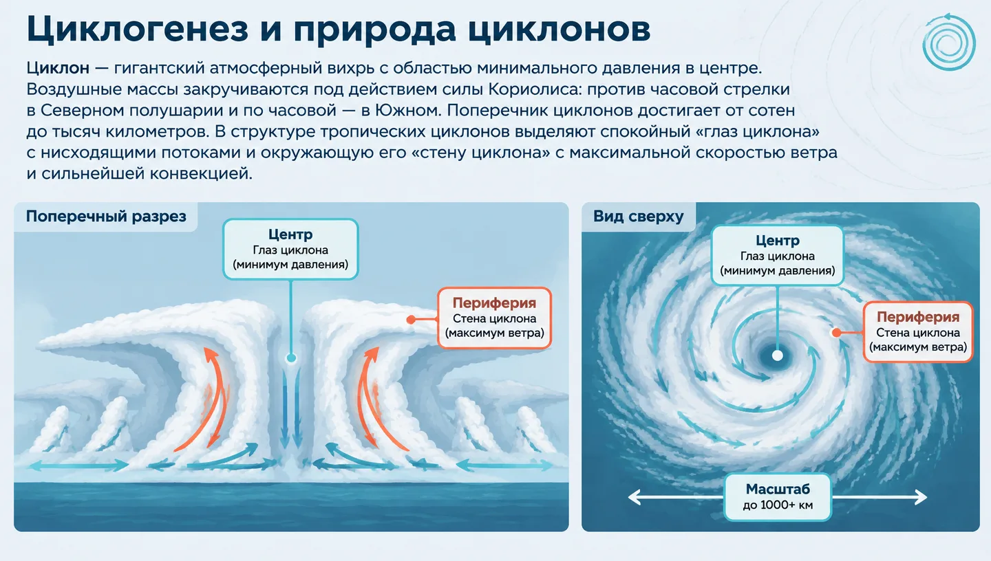 Циклогенез и природа циклонов