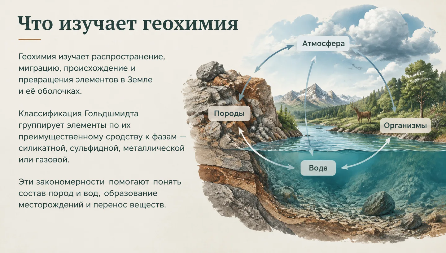 Что изучает геохимия
