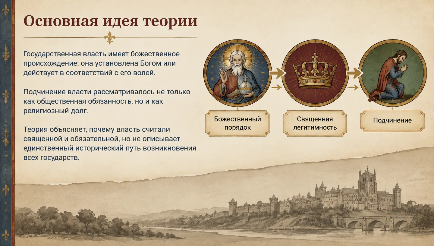 Основная идея теории