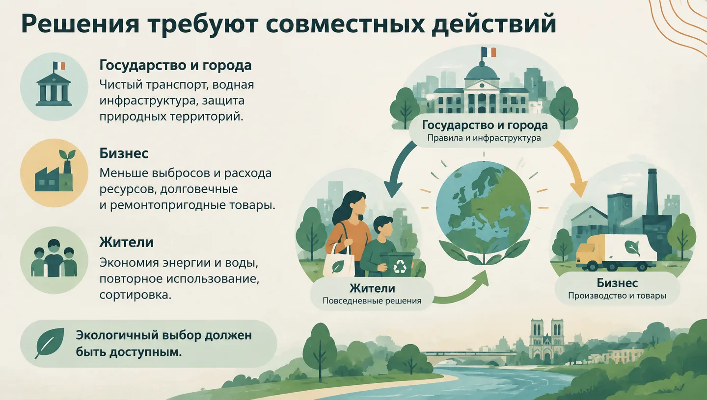 Решения требуют совместных действий