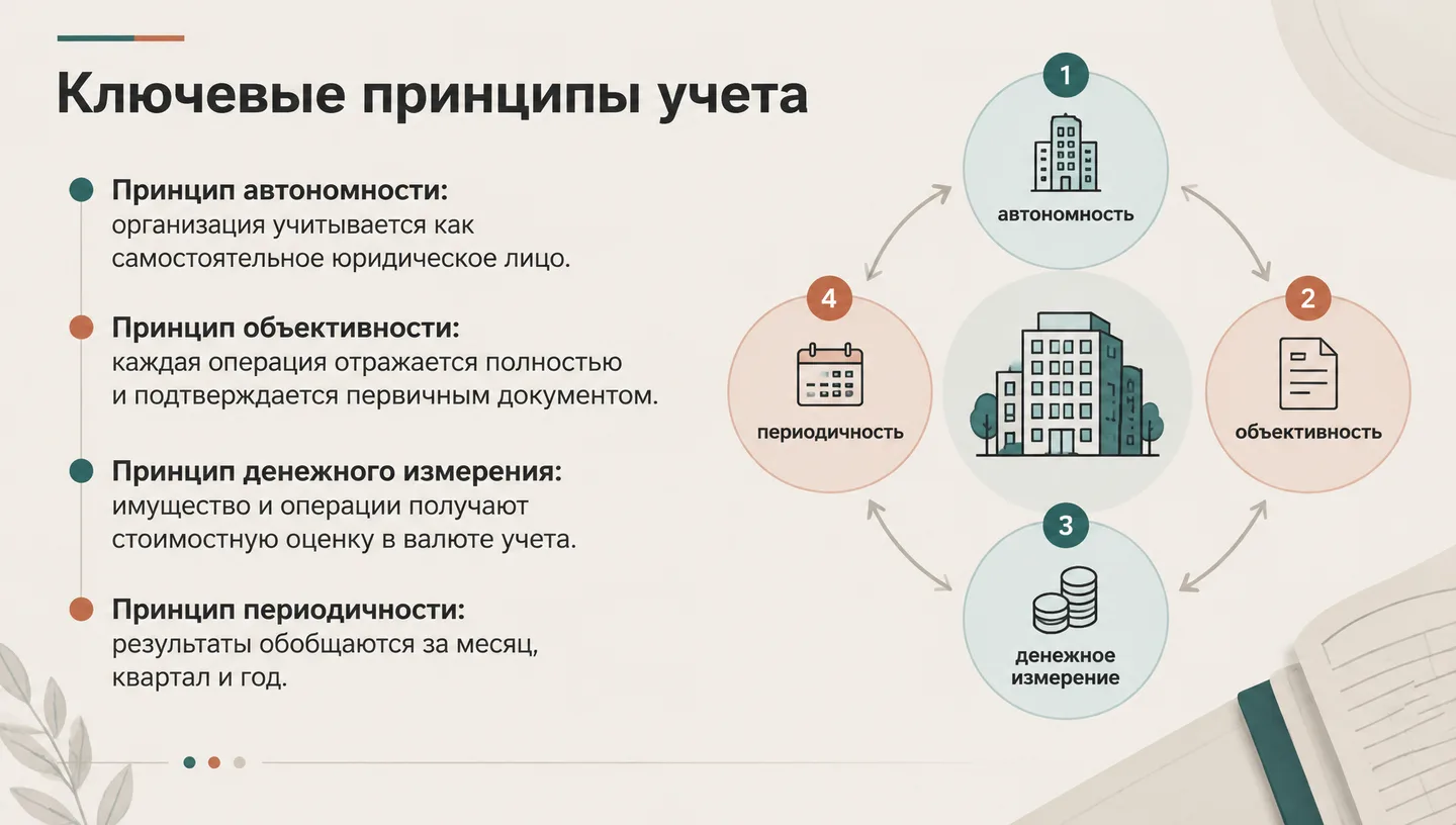 Ключевые принципы учета