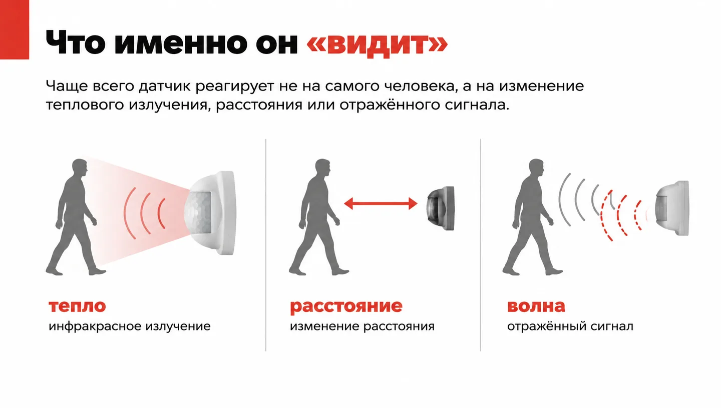 Что именно он «видит»