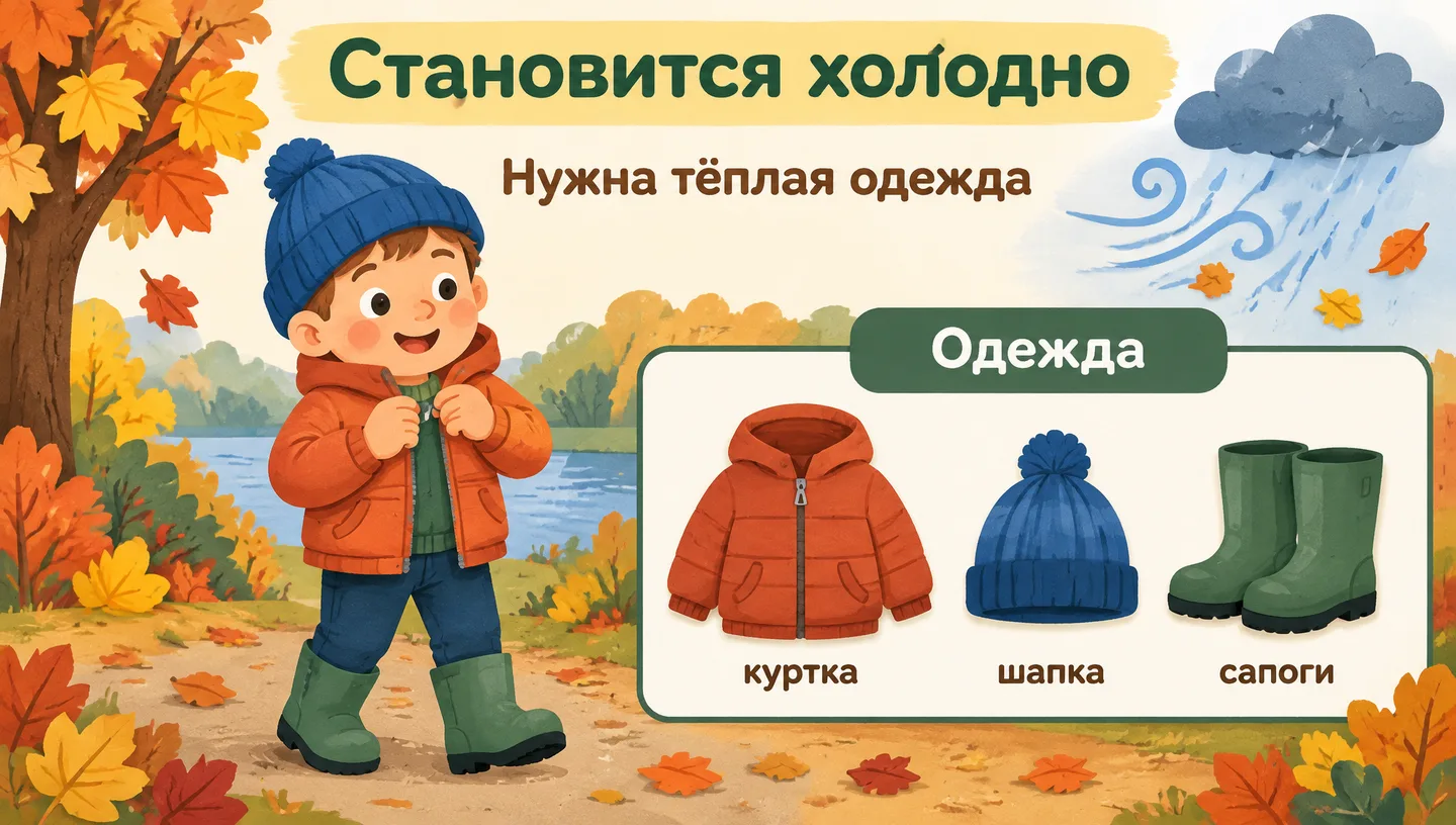 Становится холодно