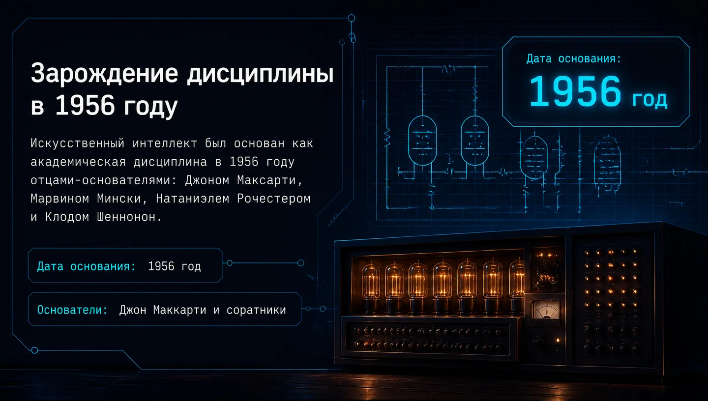 Зарождение дисциплины в 1956 году
