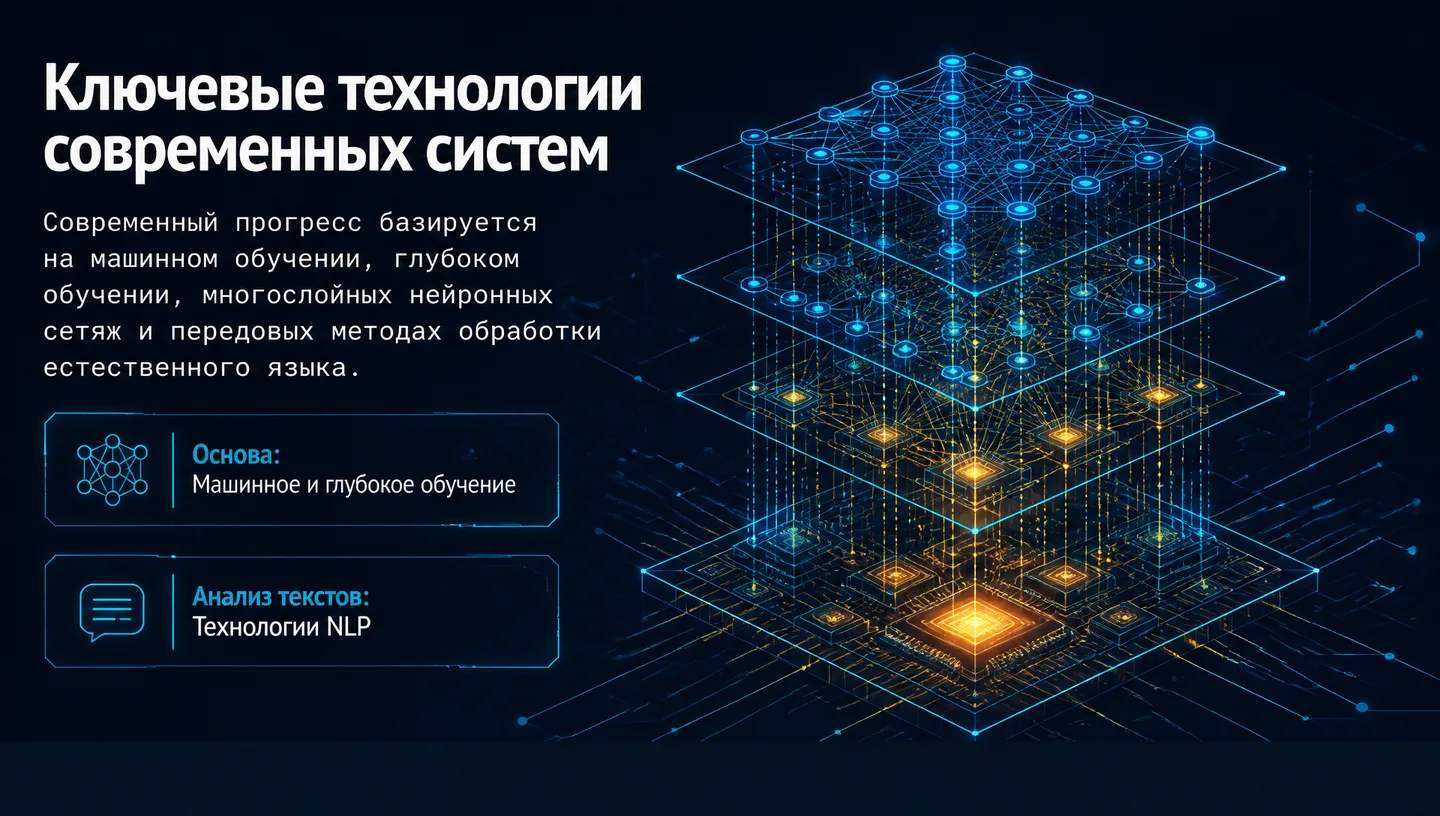 Ключевые технологии современных систем