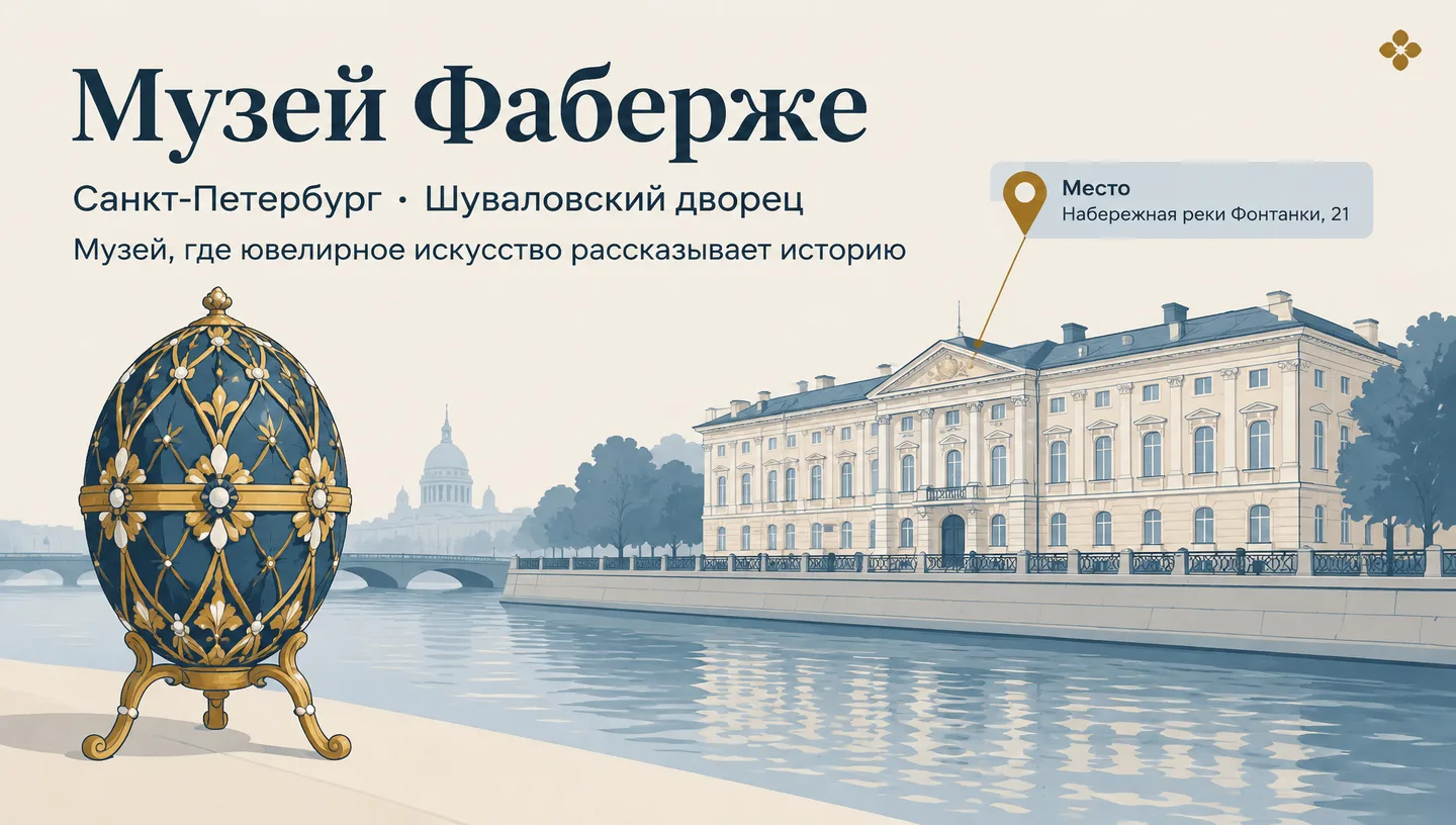 Первый слайд: Музей Фаберже