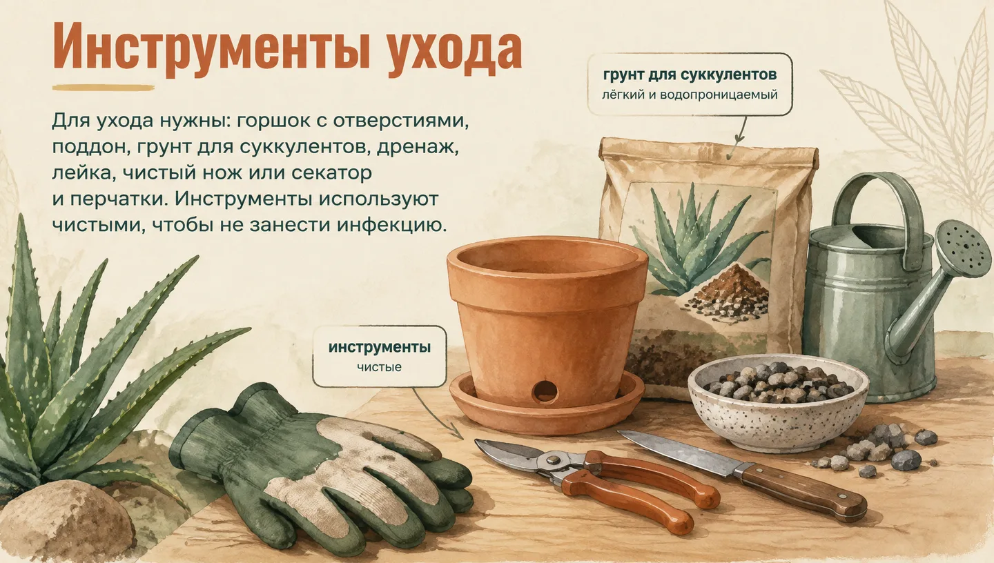 Инструменты ухода