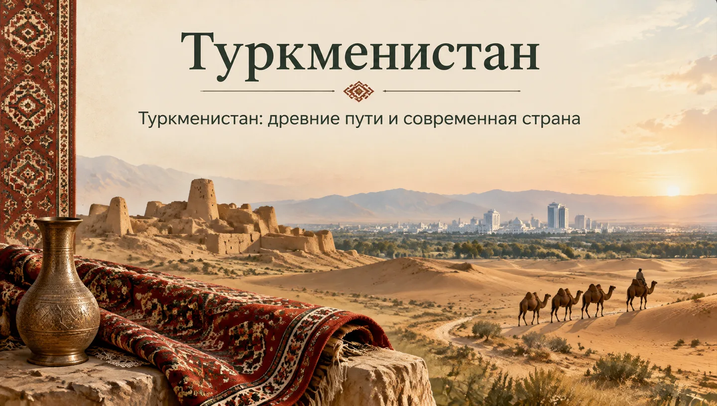 Первый слайд: Туркменистан