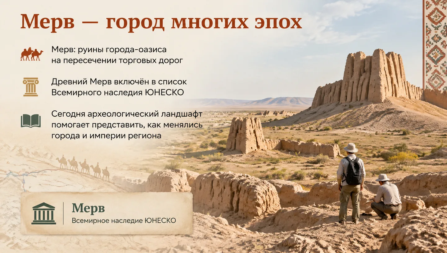 Мерв — город многих эпох