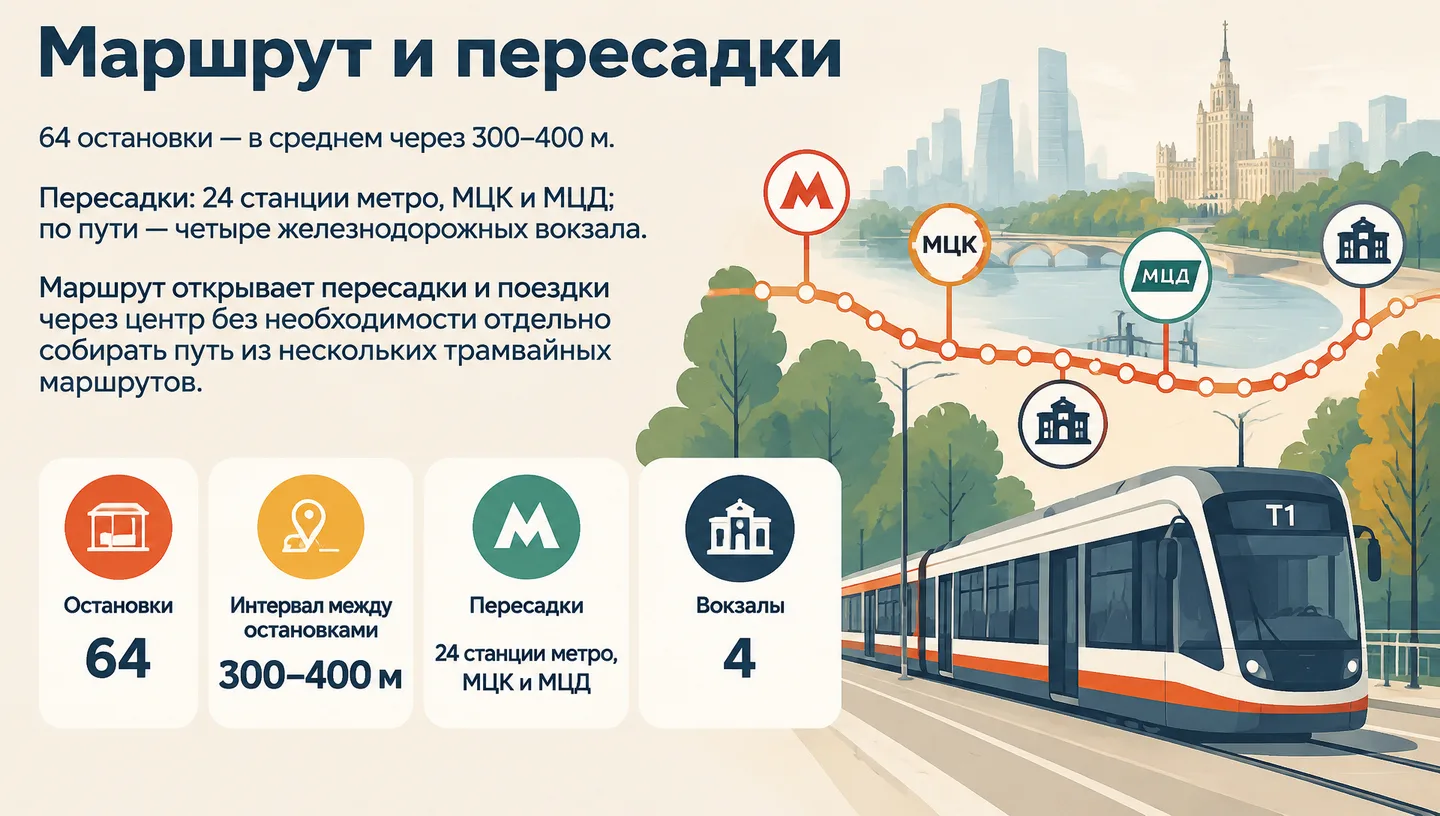 Маршрут и пересадки