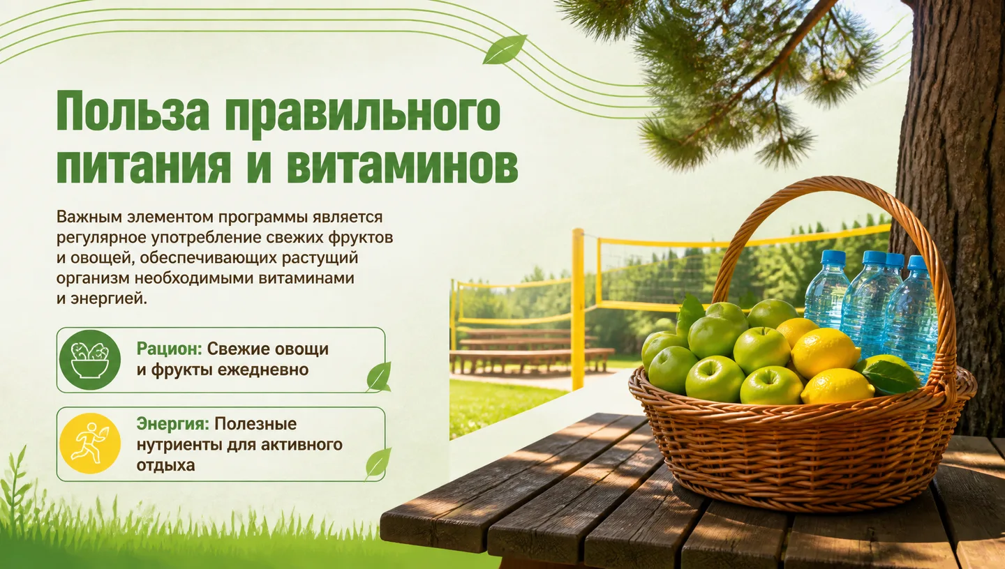 Польза правильного питания и витаминов