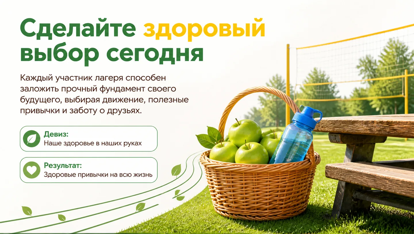 Сделайте здоровый выбор сегодня