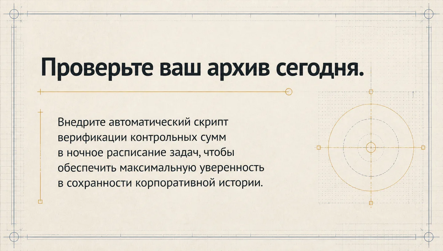 Проверьте ваш архив сегодня