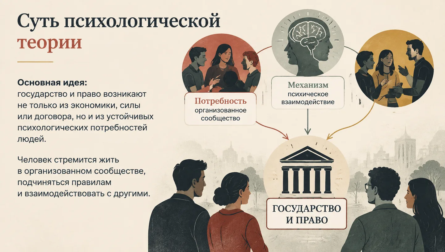 Суть психологической теории