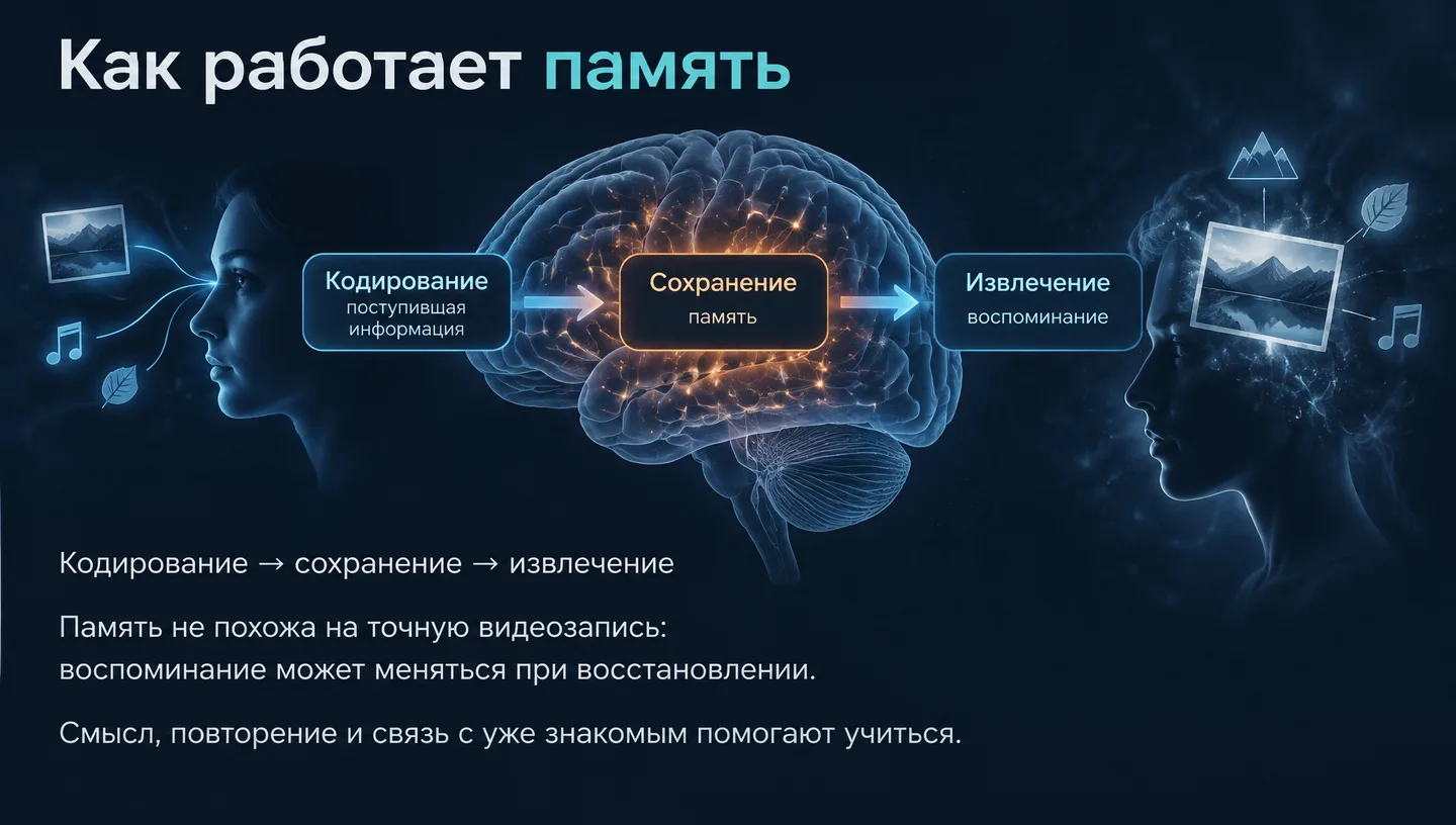 Как работает память