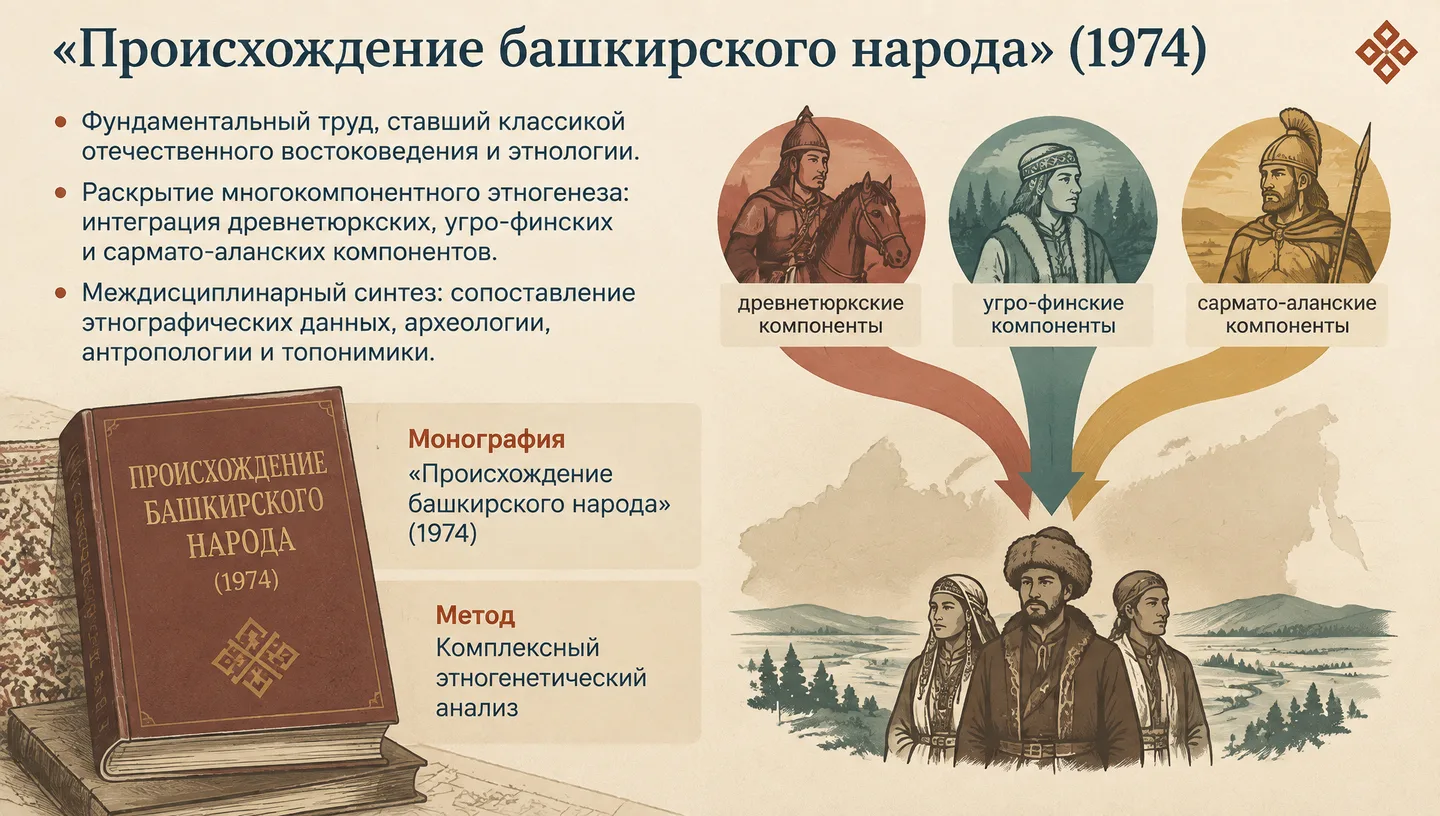 «Происхождение башкирского народа» (1974)
