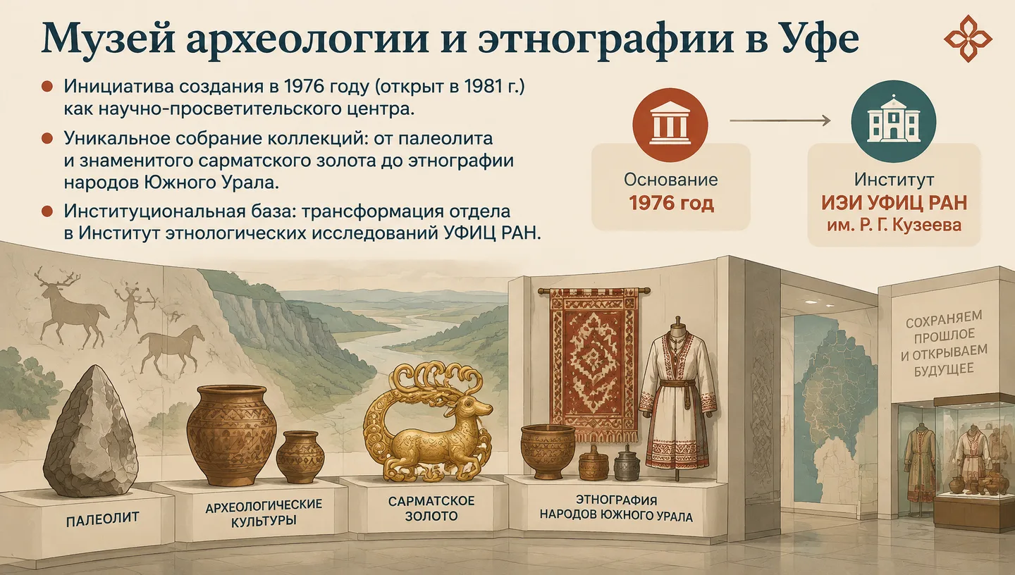 Музей археологии и этнографии в Уфе