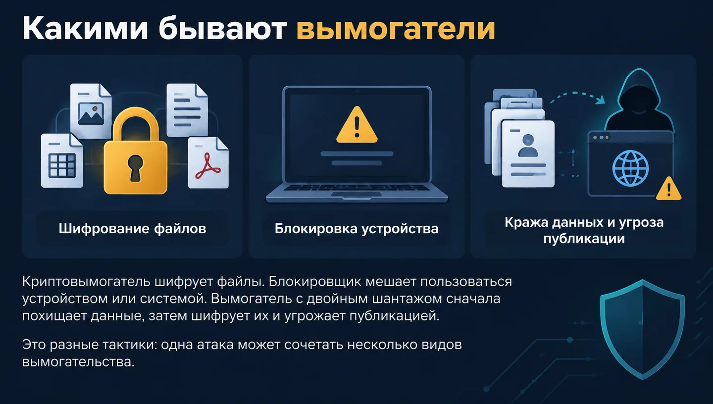 Какими бывают вымогатели