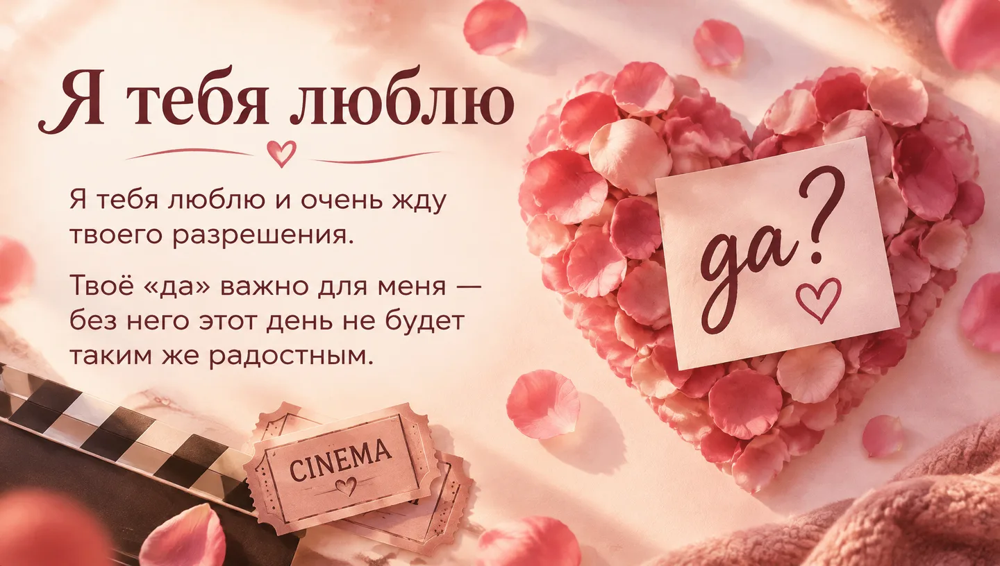 Я тебя люблю