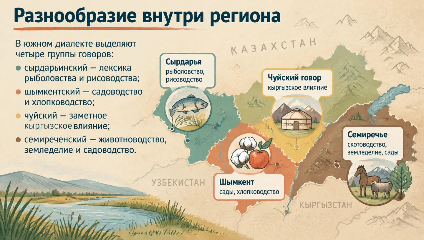 Разнообразие внутри региона
