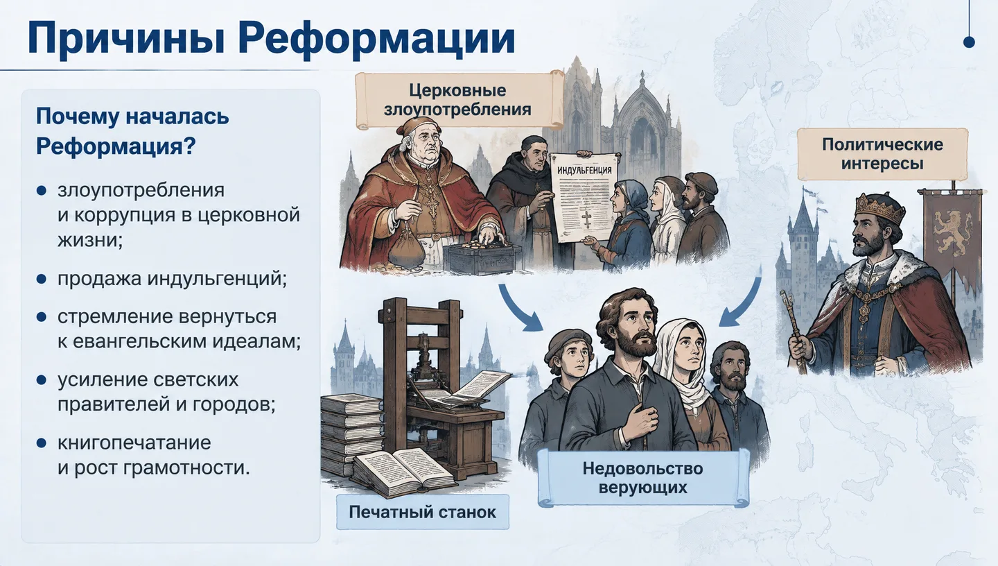 Причины Реформации