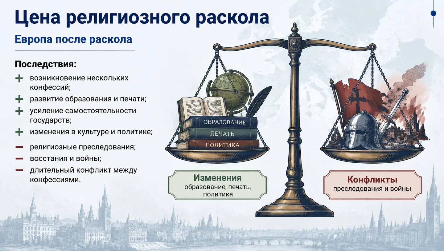 Цена религиозного раскола