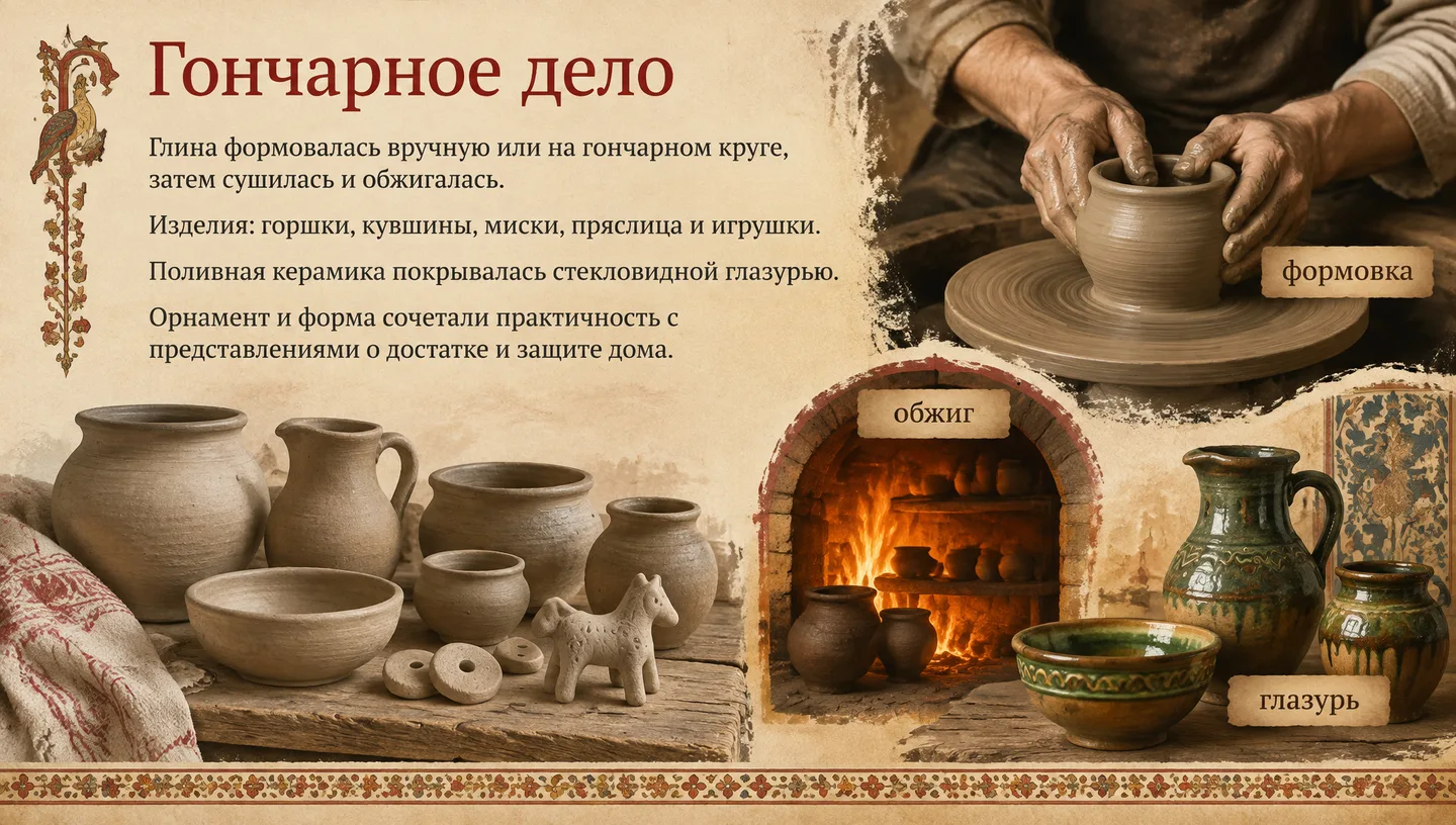 Гончарное дело