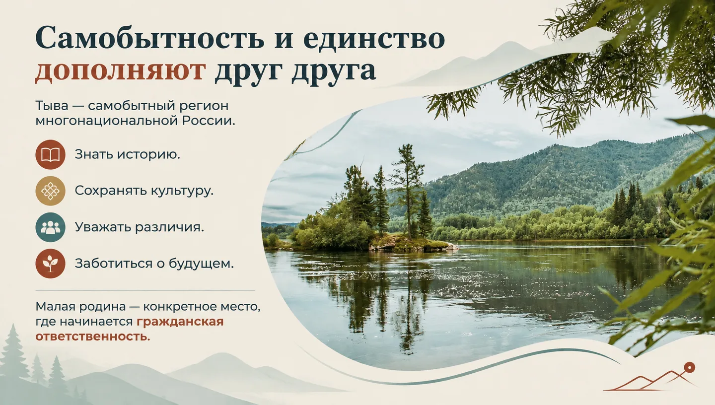Самобытность и единство дополняют друг друга