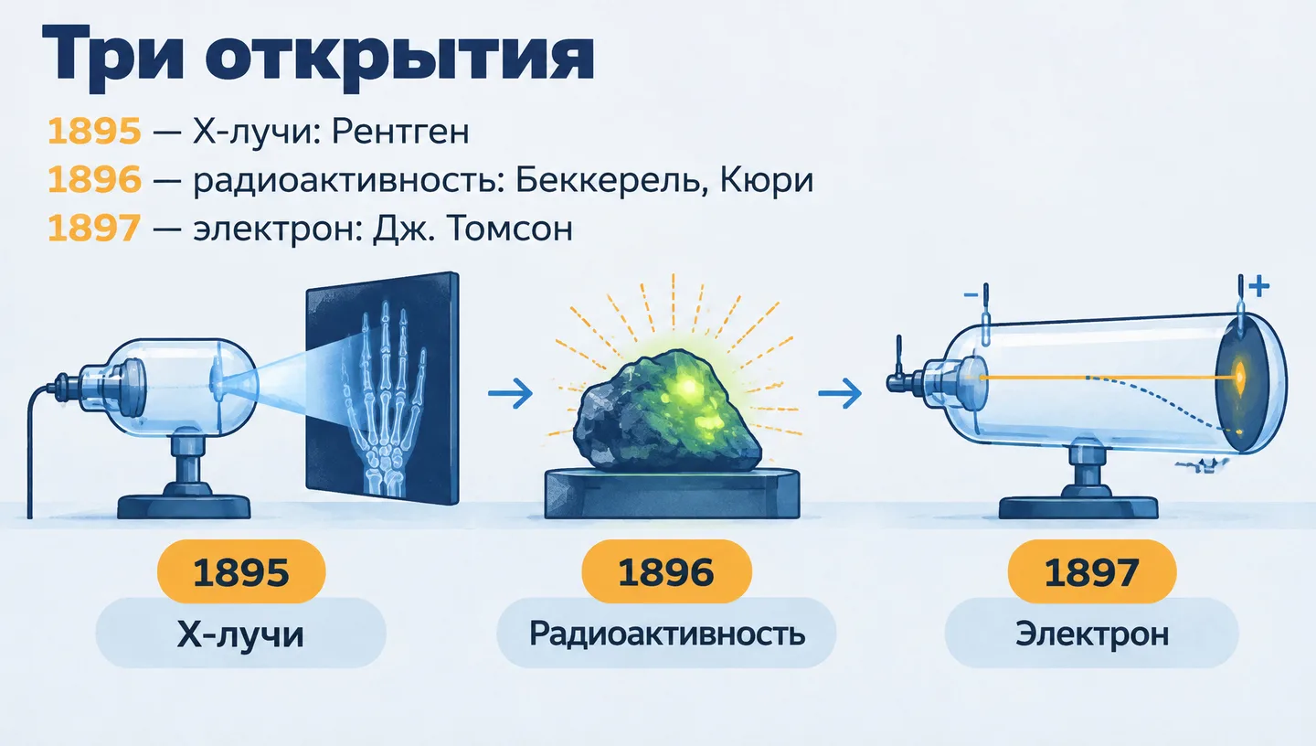 Три открытия
