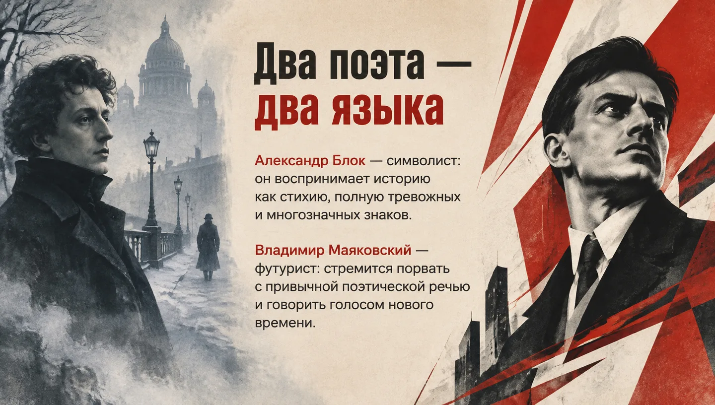 Два поэта — два языка
