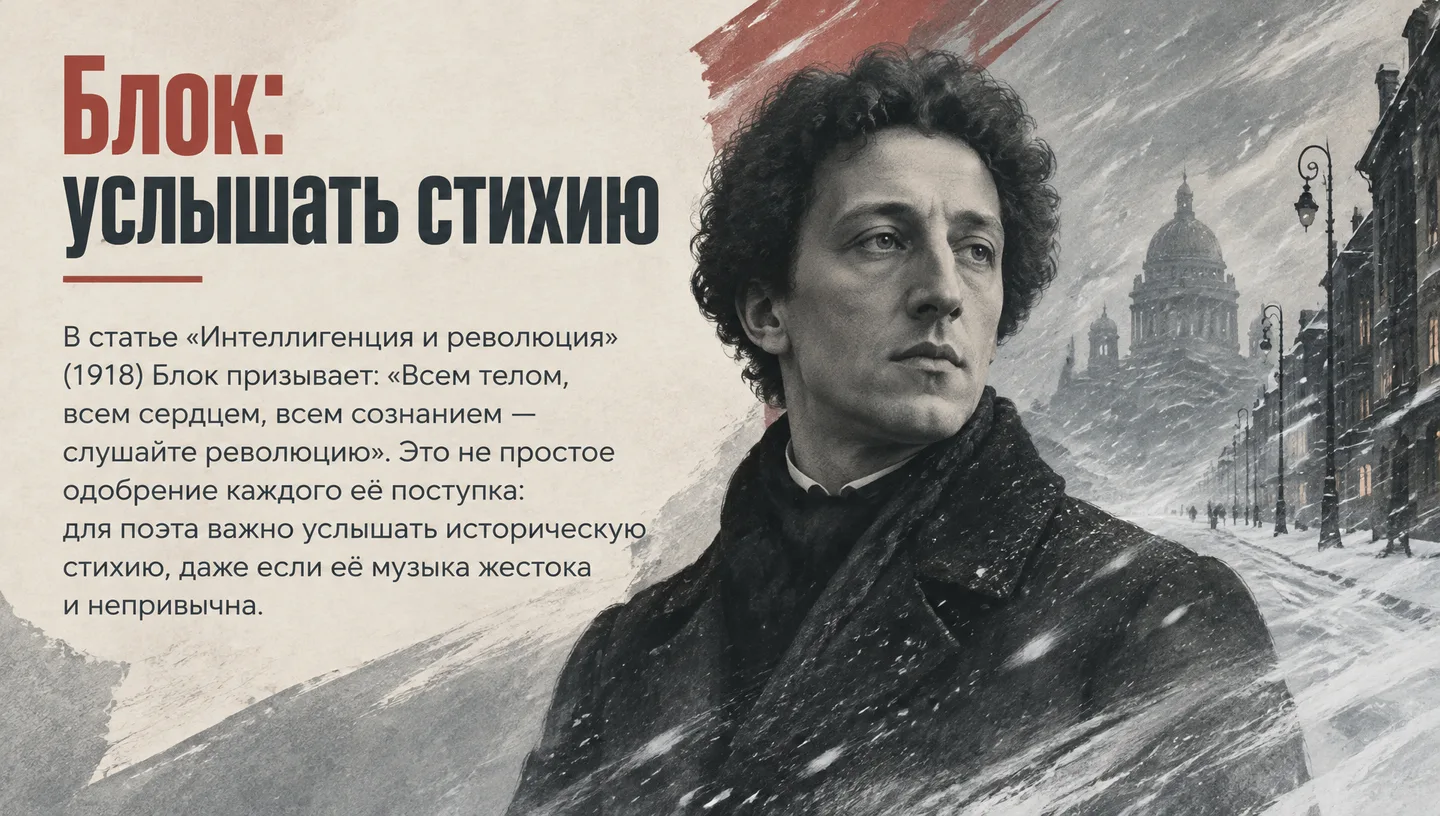 Блок: услышать стихию