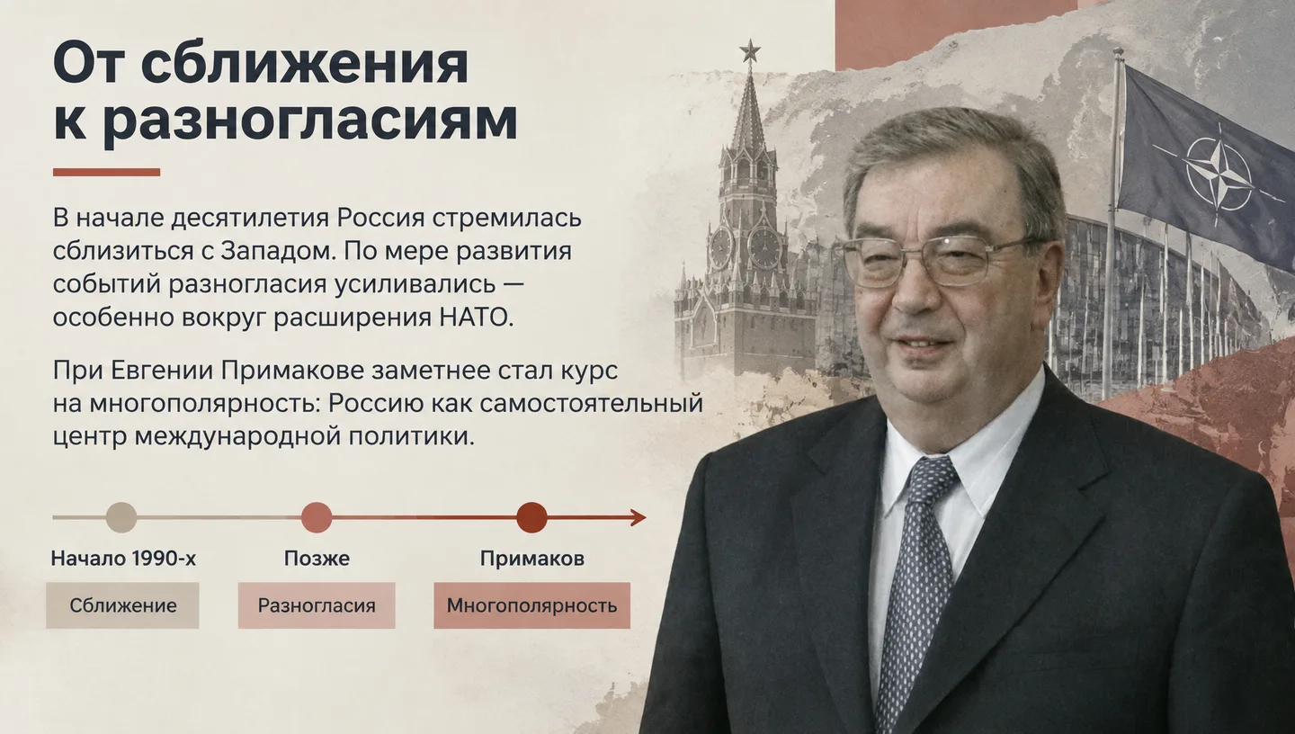 От сближения к разногласиям
