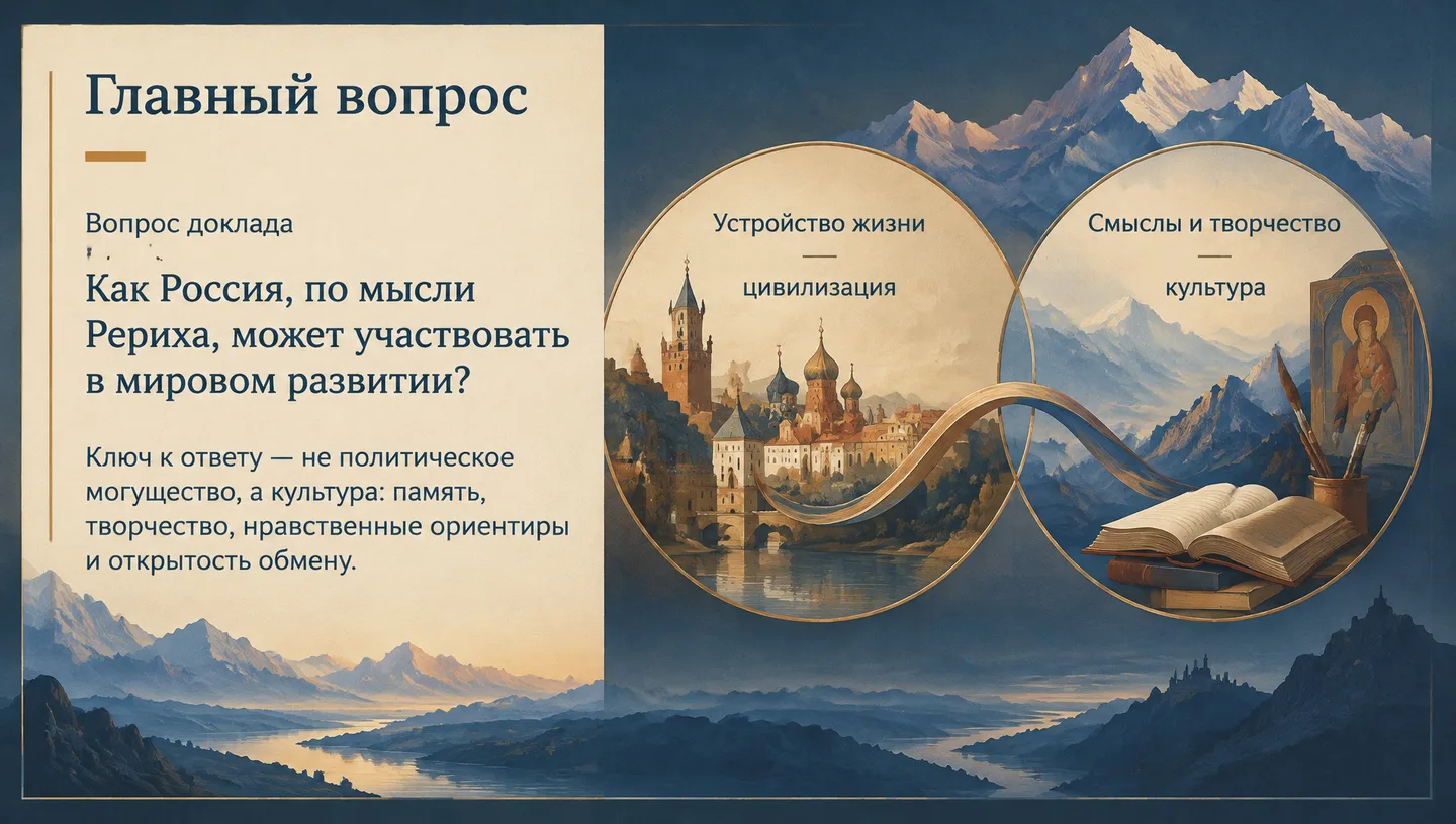 Главный вопрос
