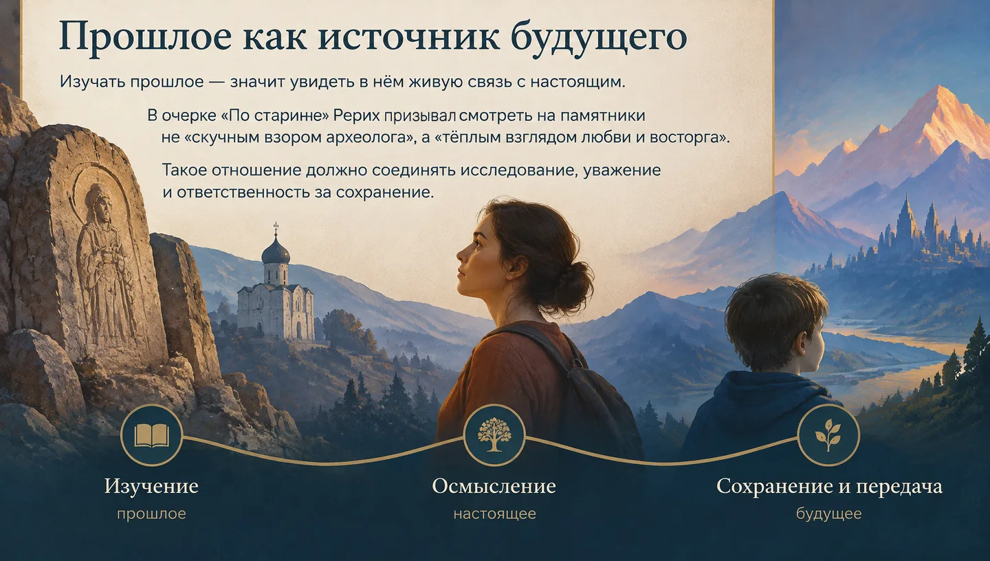 Прошлое как источник будущего