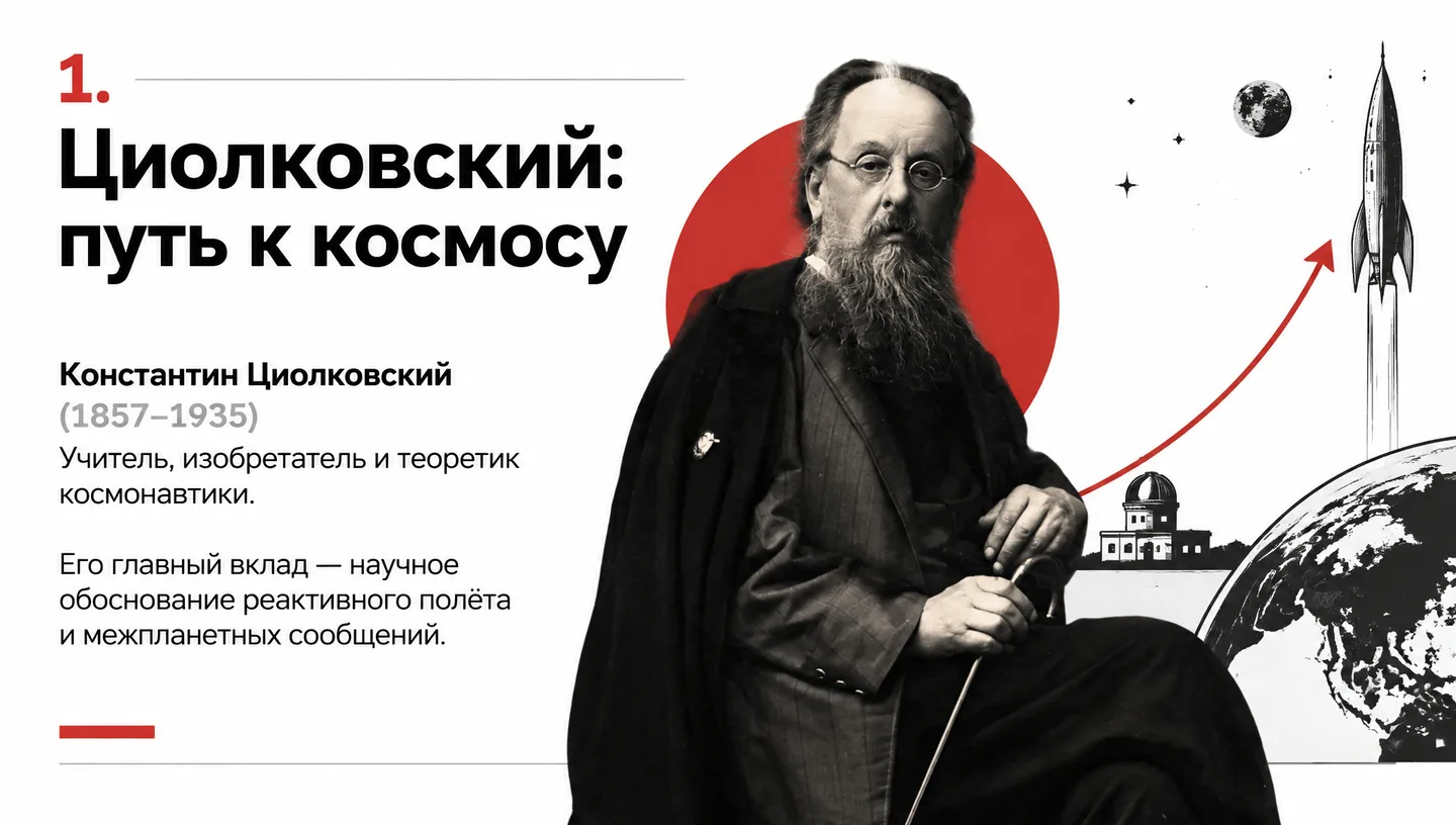 1. Циолковский: путь к космосу