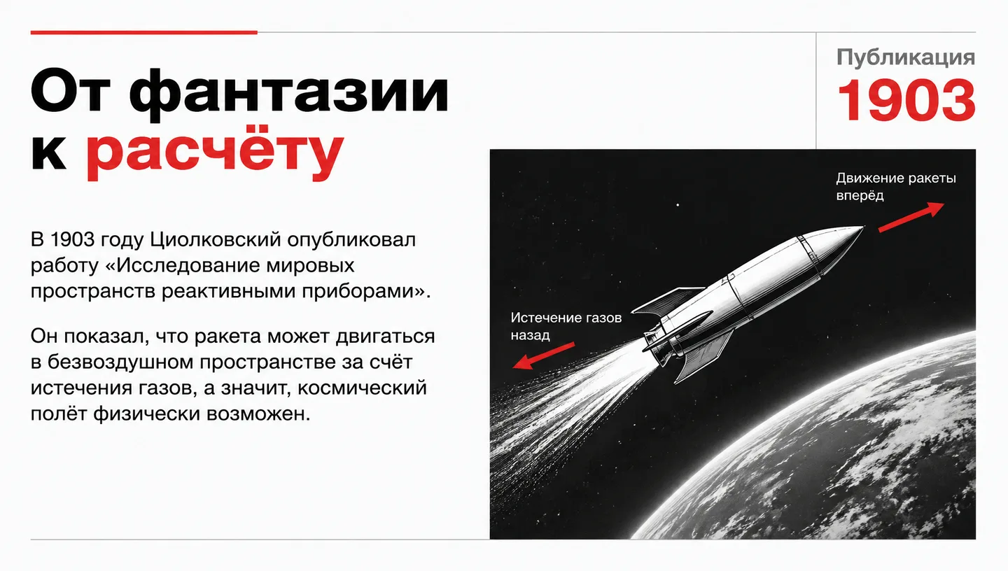 От фантазии к расчёту