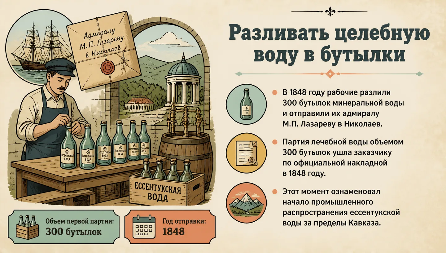 Разливать целебную воду в бутылки