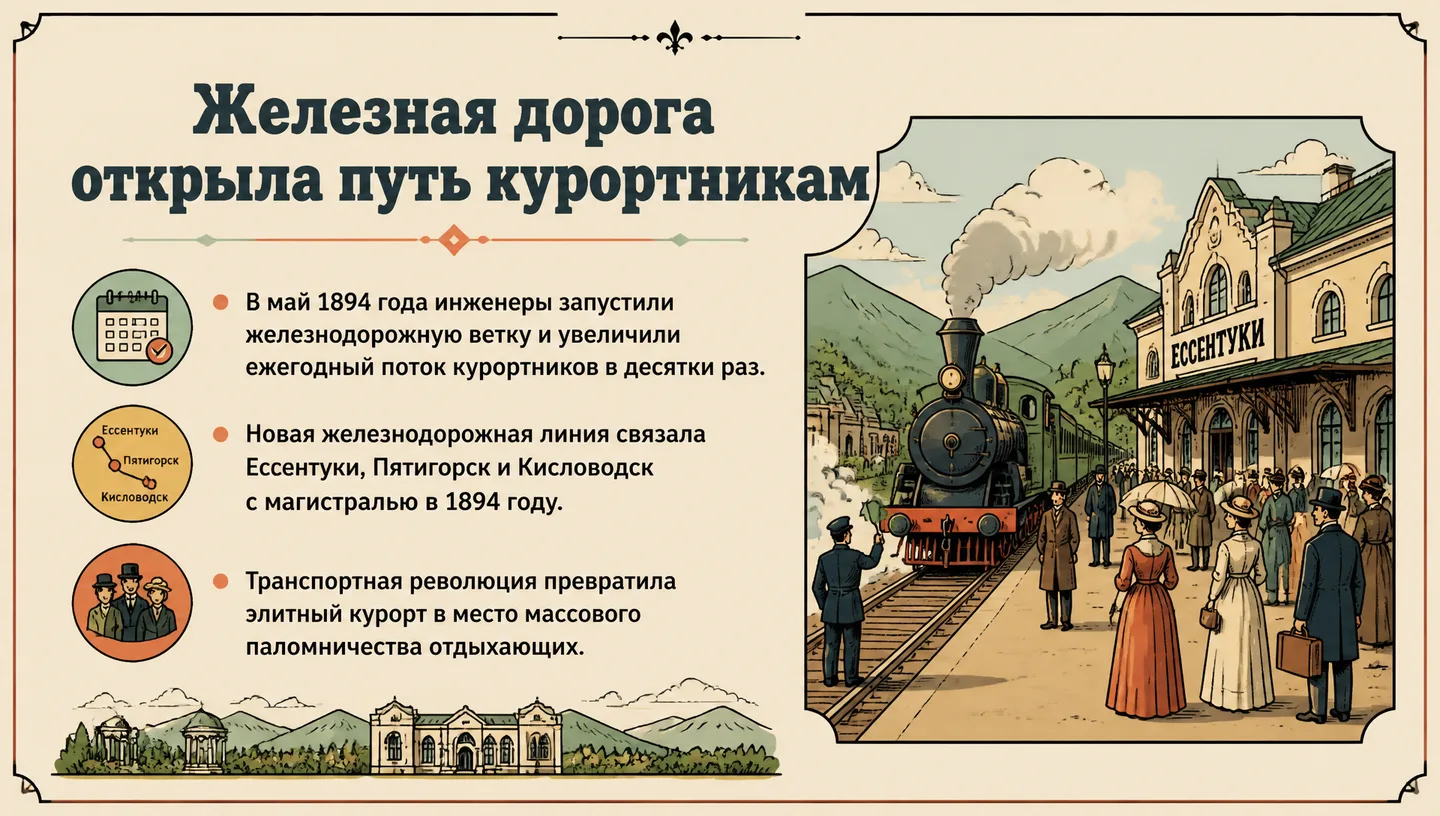 Железная дорога открыла путь курортникам