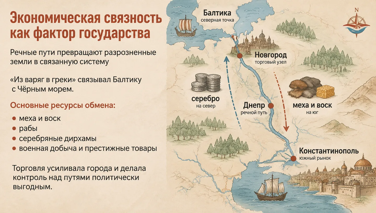 Экономическая связность как фактор государства