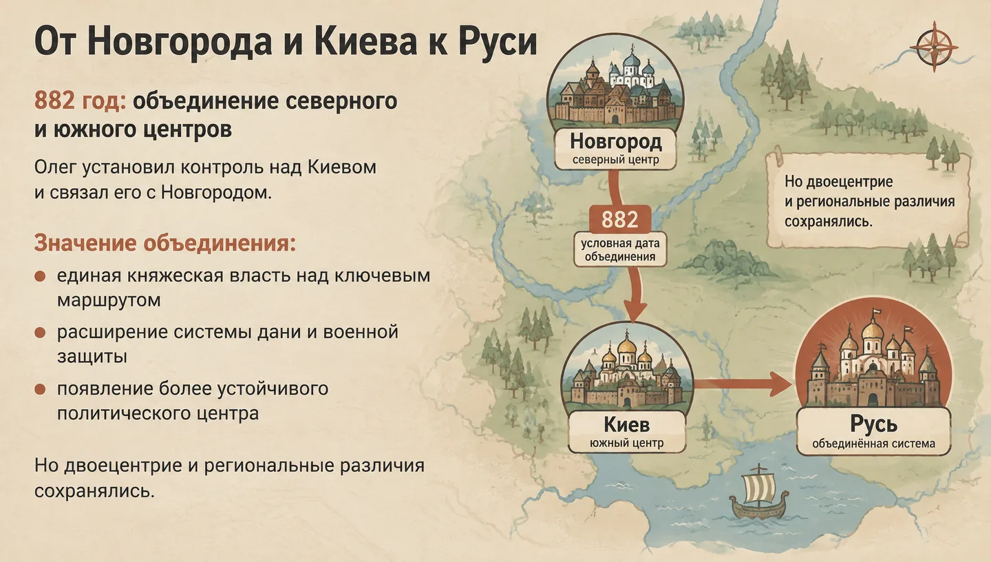 От Новгорода и Киева к Руси
